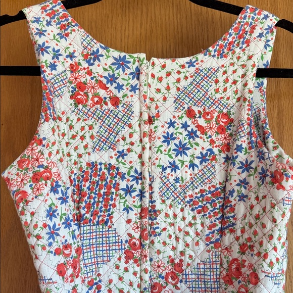 Vintage Nancy B. Quilted Maxi Dress - Picture 6 of 13